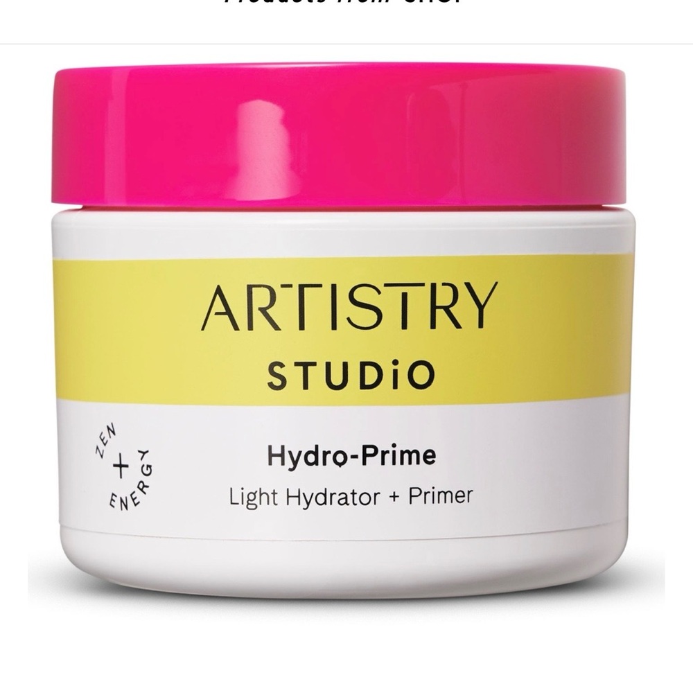 Artistry Studio Hydro-Prime Light Hydrator + Primer - Pink and Yellow